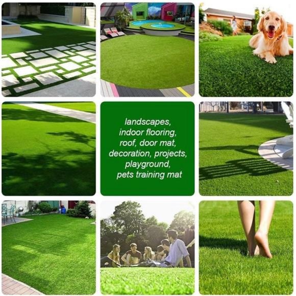 Artificial Grass Turf 3FTX10FT- Thick Fake Grass Pet Pad - Picture 6 of 6